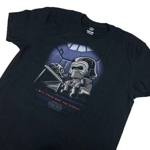 Funko Pop Tees STARWARS - Kylo Ren Black T-shirt